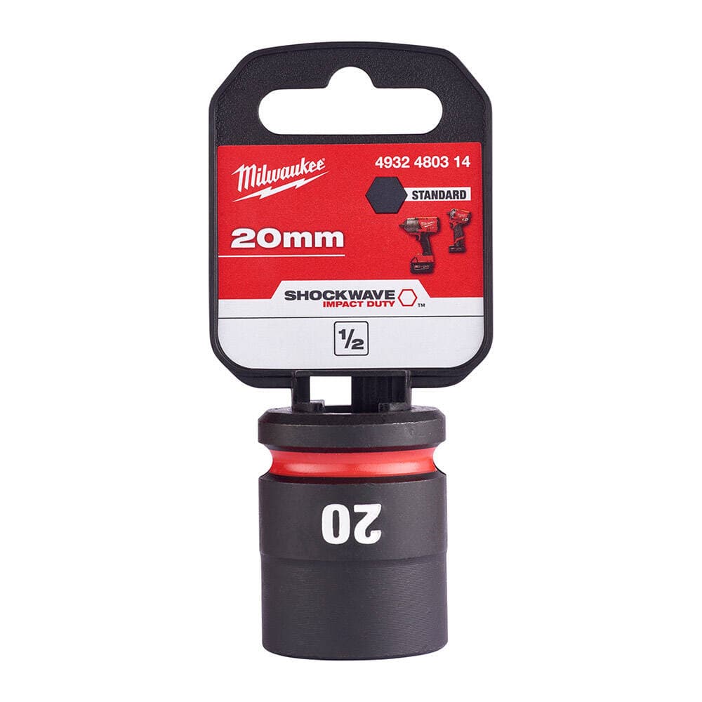 Milwaukee 20 mm Darbeli Lokma Endüstri Tip Shw 1/2 İnç Kısa