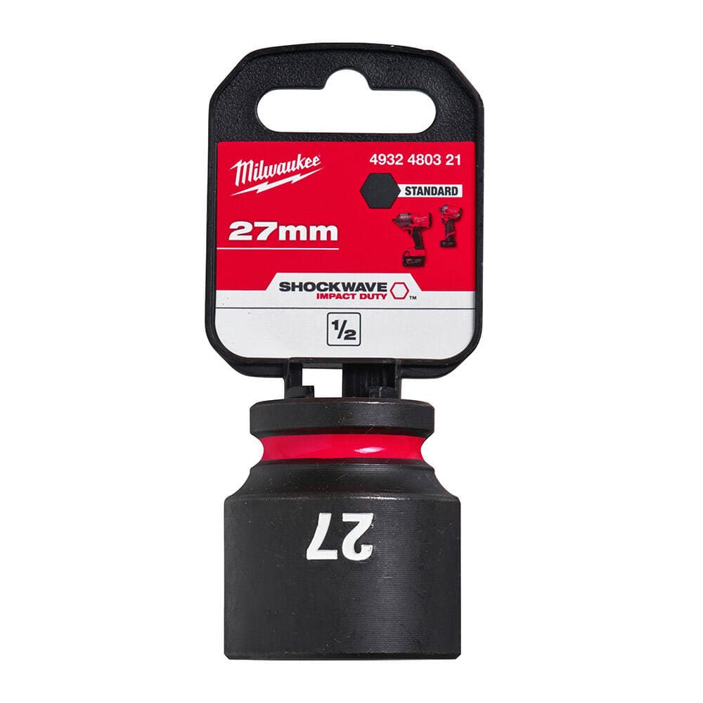 Milwaukee 27 mm Darbeli Lokma Endüstri Tip Shw 1/2 İnç Kısa
