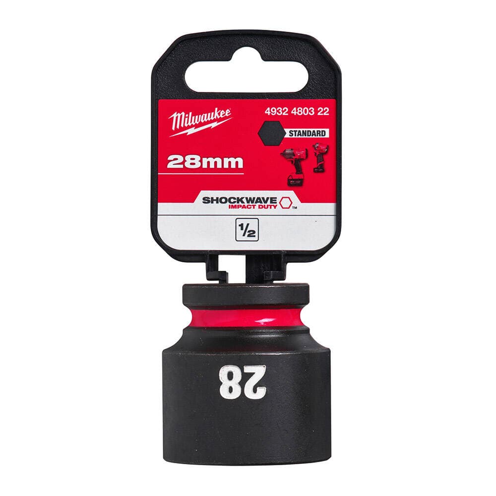 Milwaukee 28 mm Darbeli Lokma Endüstri Tip Shw 1/2 İnç Kısa