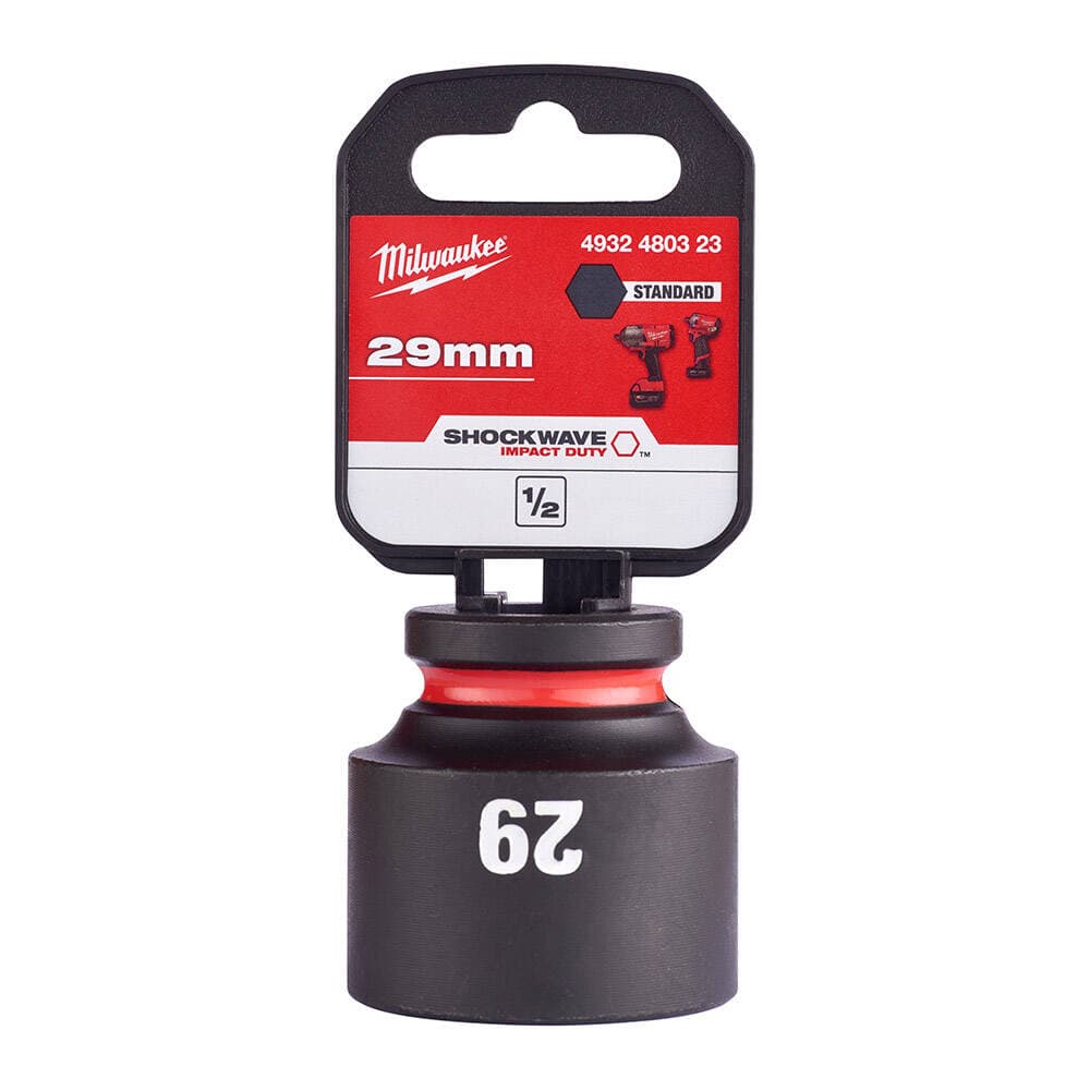 Milwaukee 29 mm Darbeli Lokma Endüstri Tip Shw 1/2 İnç Kısa