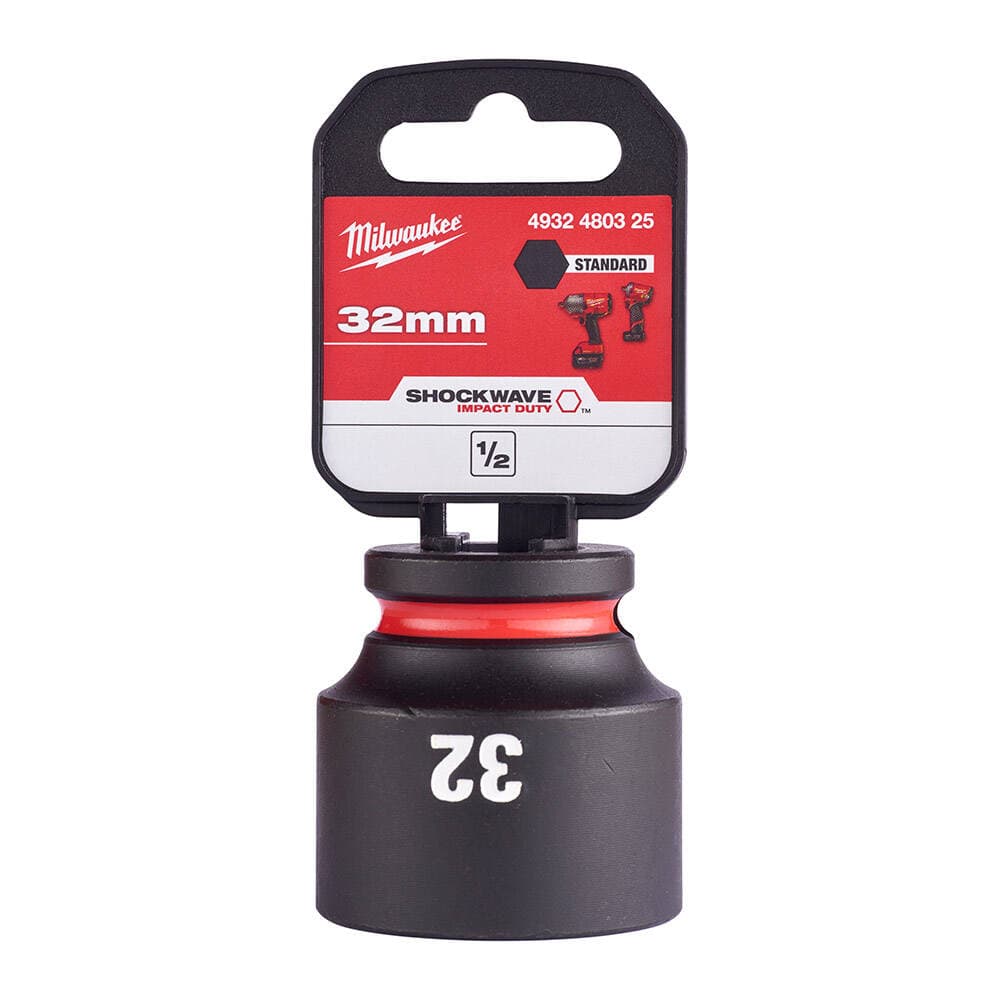 Milwaukee 32 mm Darbeli Lokma Endüstri Tip Shw 1/2 İnç Kısa