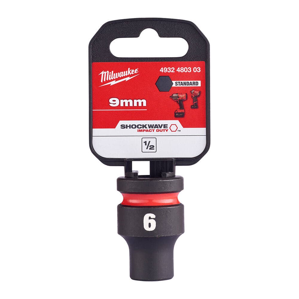 Milwaukee 9 mm Darbeli Lokma Endüstri Tip Shw 1/2 İnç Kısa