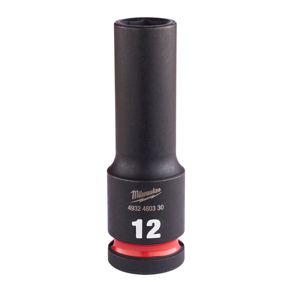 Milwaukee SHW Endüstriyel Darbeli Lokma 1/2 İnç Uzun 12mm-1 Adet