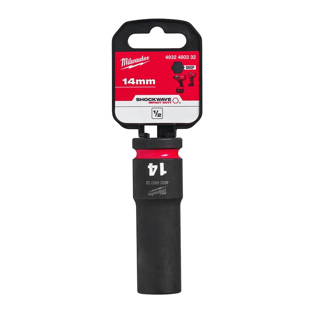 Milwaukee 14 mm Darbeli Lokma Endüstri Tip Shw 1/2 İnç Derin