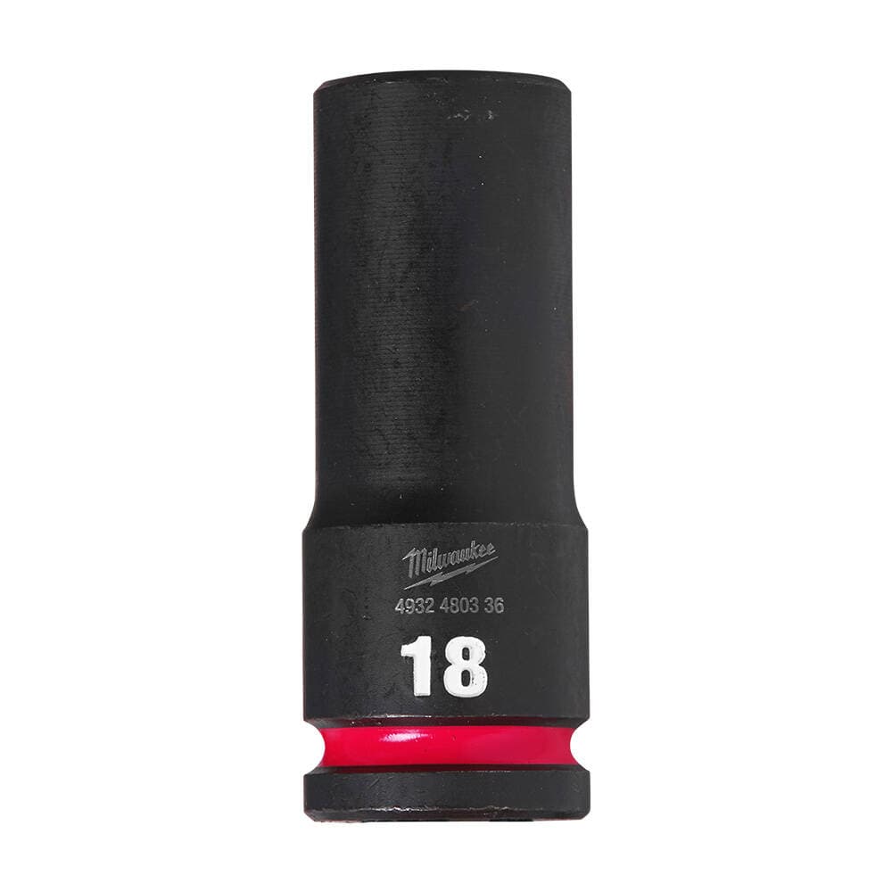 Milwaukee SHW Endüstriyel Darbeli Lokma 1/2 İnç Uzun 18mm-1 Adet