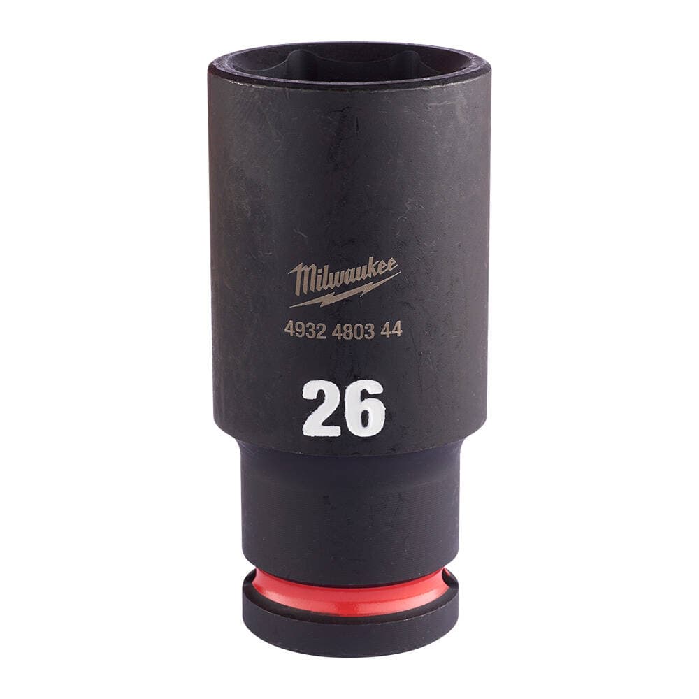 Milwaukee SHW Endüstriyel Darbeli Lokma 1/2 İnç Uzun 26mm-1 Adet