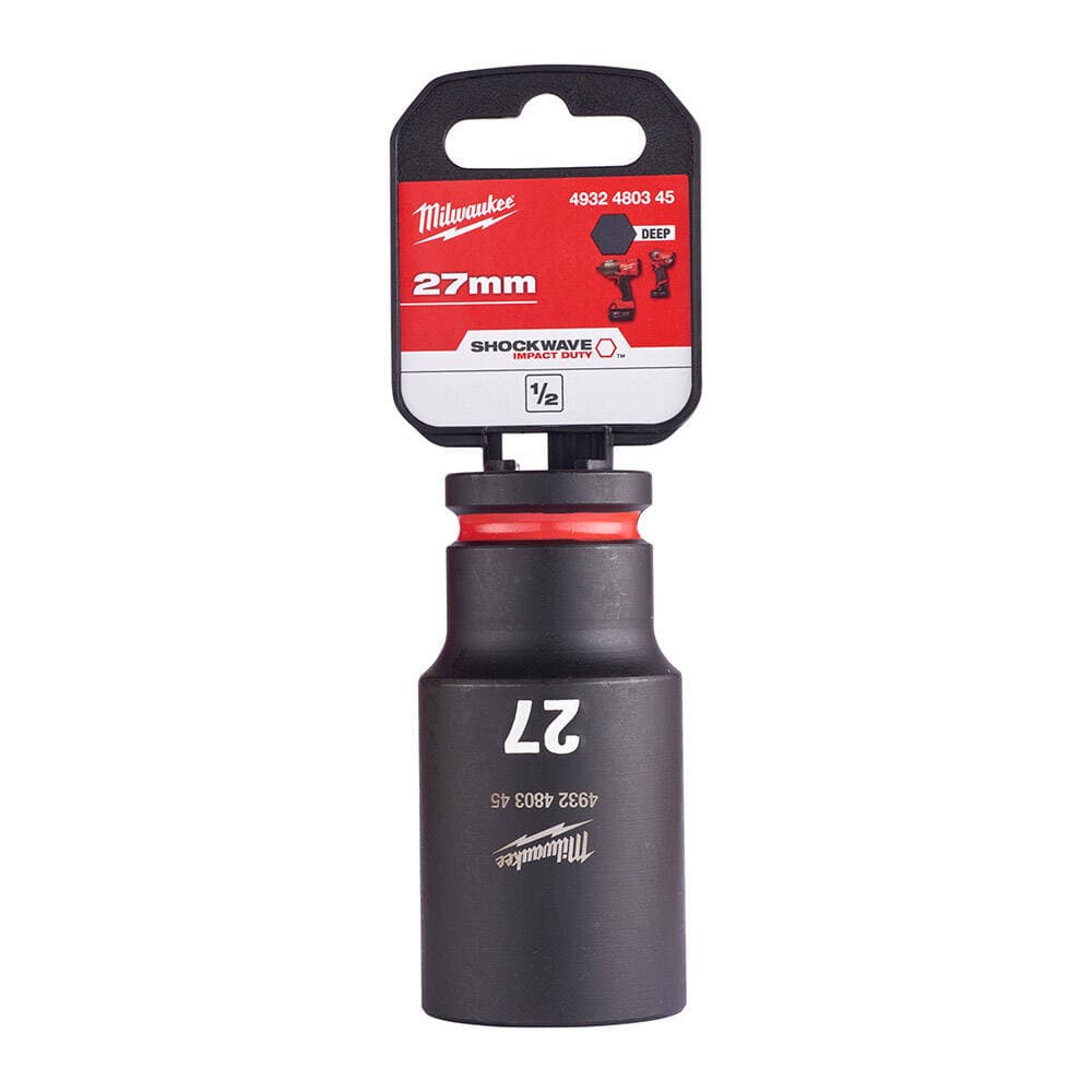 Milwaukee 27 mm Darbeli Lokma Endüstri Tip Shw 1/2 İnç Derin