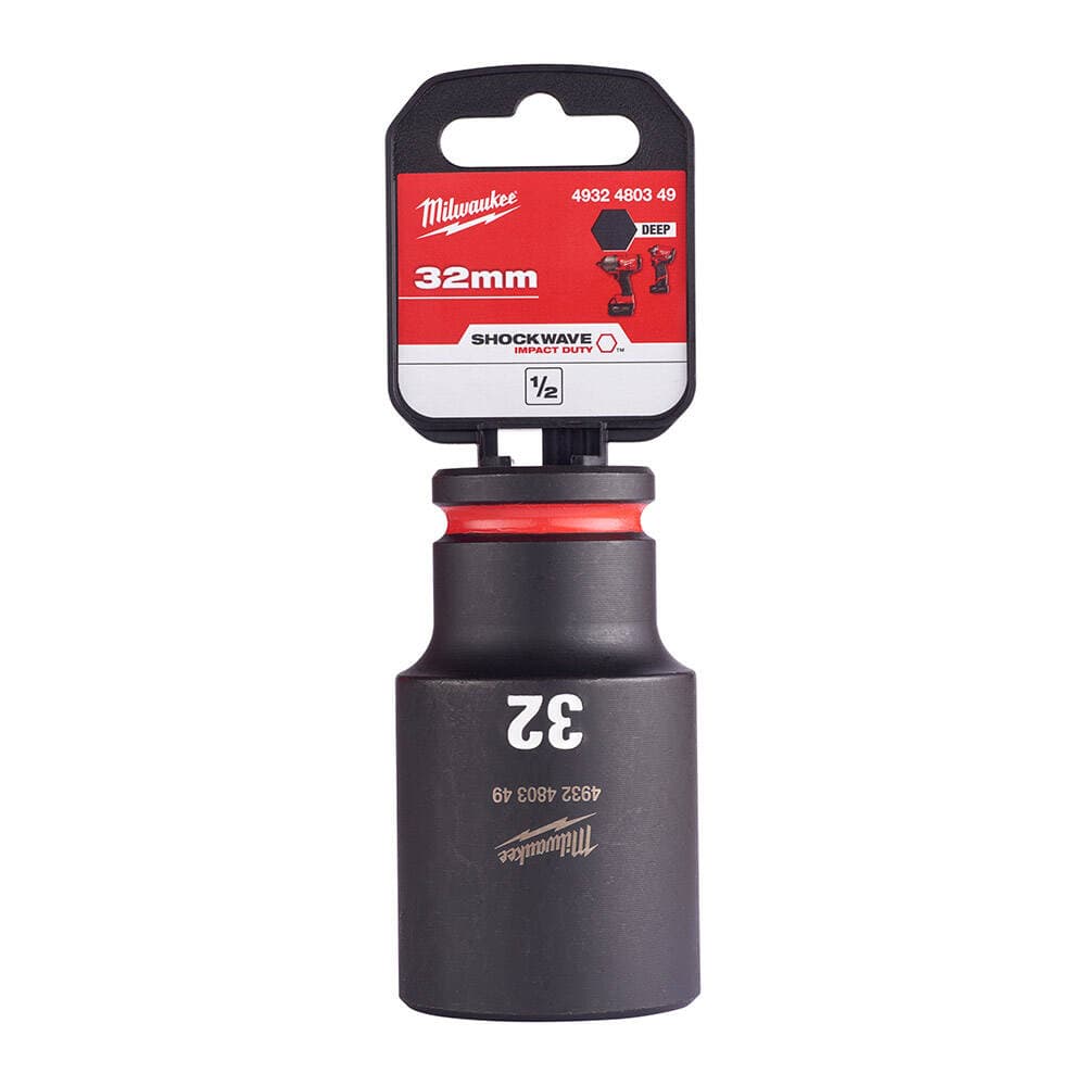 Milwaukee 32 mm Darbeli Lokma Endüstri Tip Shw 1/2 İnç Derin