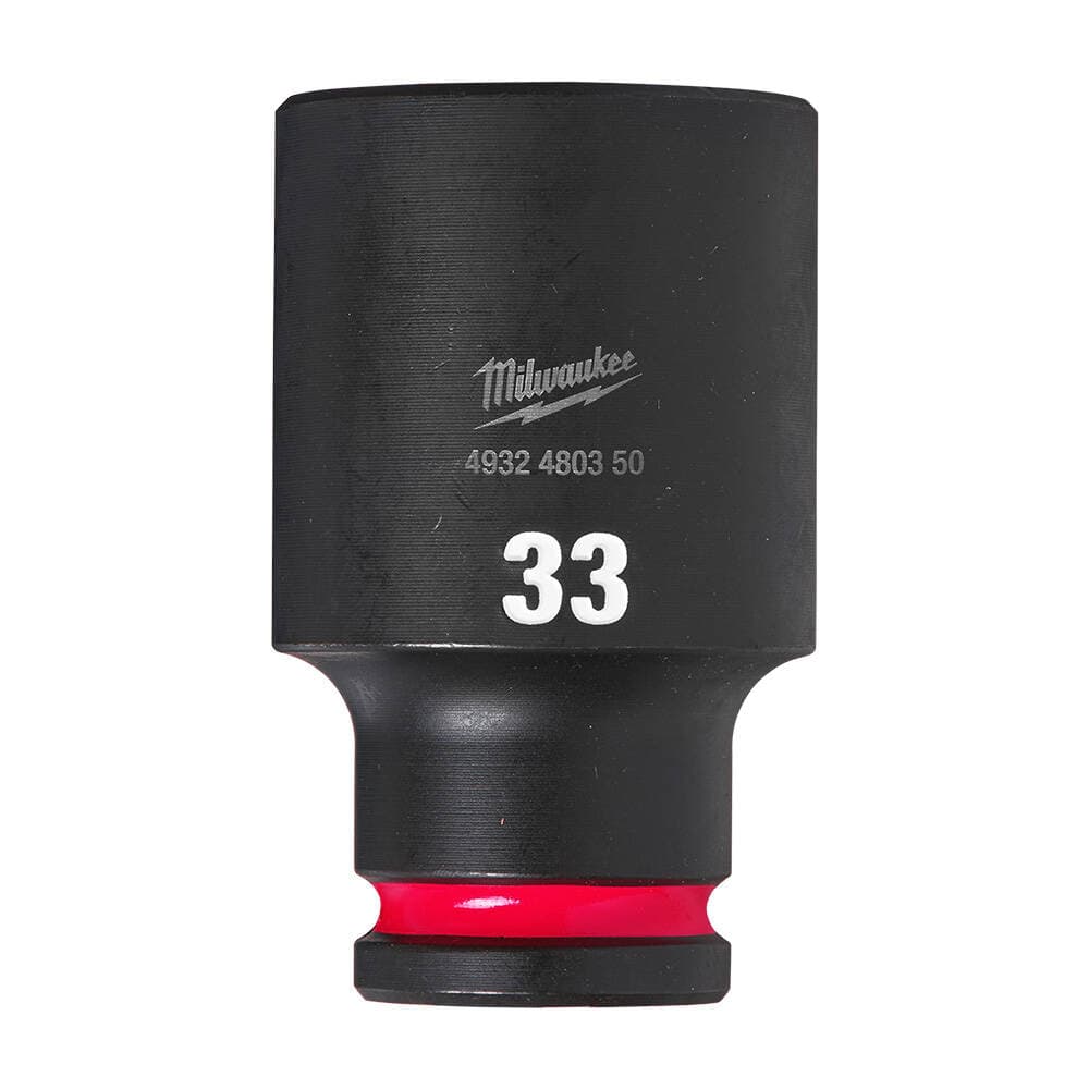Milwaukee SHW Endüstriyel Darbeli Lokma 1/2 İnç Uzun 33mm-1 Adet