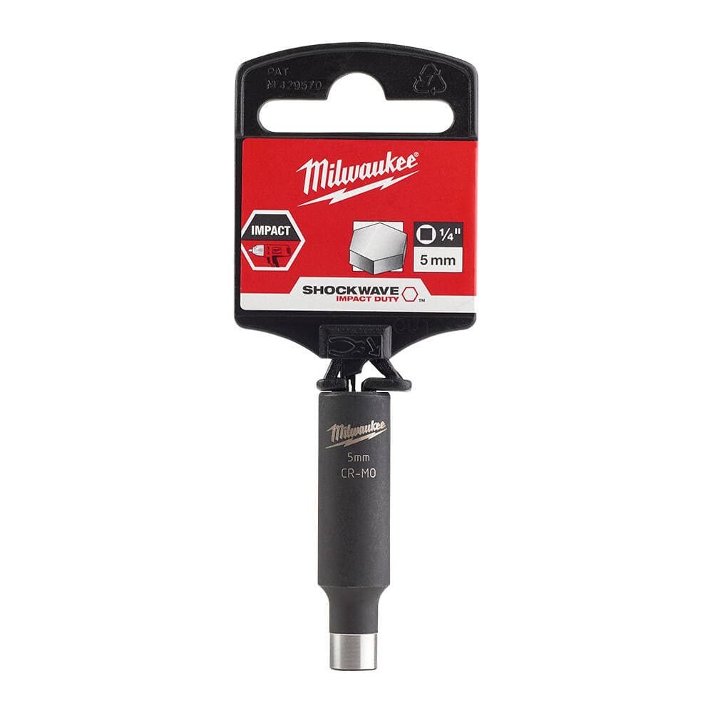 Milwaukee SHW Endüstriyel Darbeli Lokma 1/4 İnç Uzun 5mm-1 Adet (4932472285)
