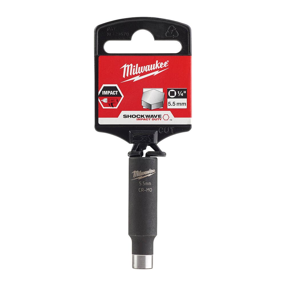 Milwaukee SHW Endüstriyel Darbeli Lokma 1/4 İnçuzun 5.5mm-1 Adet (4932472286)
