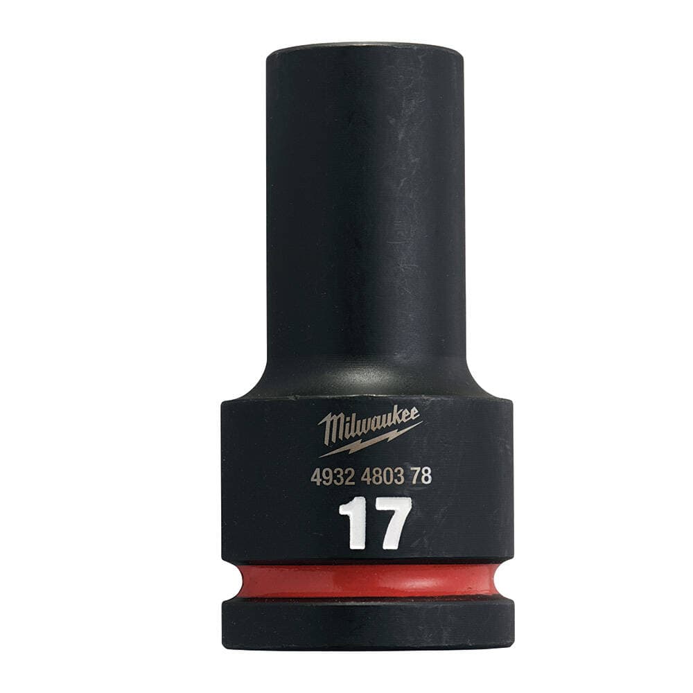 Milwaukee SHW Endüstriyel Darbeli Lokma 3/4 İnç Uzun 17mm-1 Adet