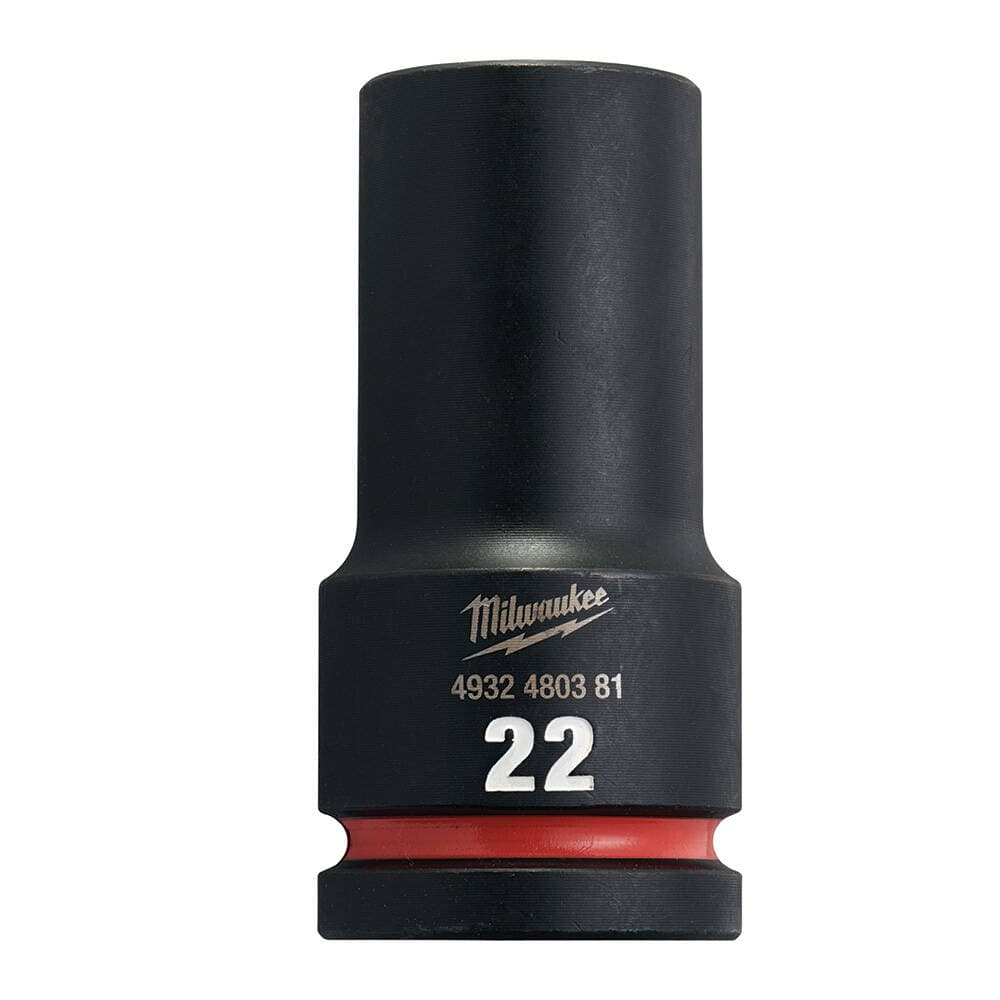 Milwaukee SHW Endüstriyel Darbeli Lokma 3/4 İnç Uzun 22mm-1 Adet