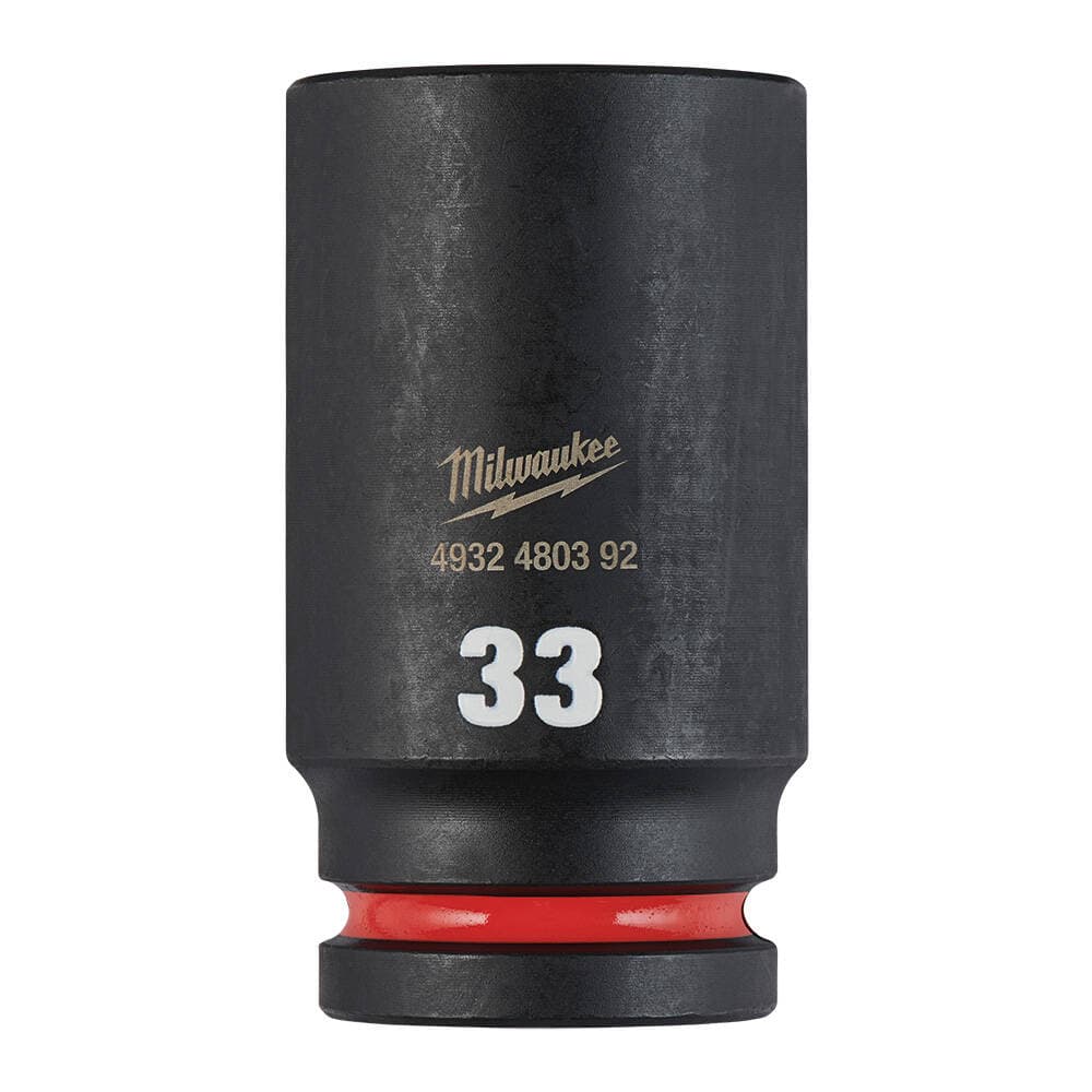 Milwaukee SHW Endüstriyel Darbeli Lokma 3/4 İnç Uzun 33mm-1 Adet
