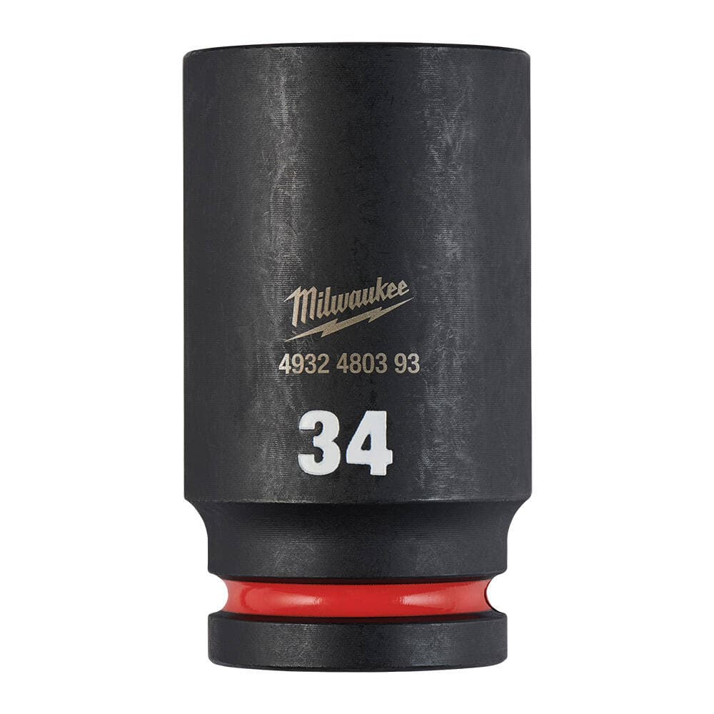 Milwaukee SHW Endüstriyel Darbeli Lokma 3/4 İnç Uzun 34mm-1 Adet