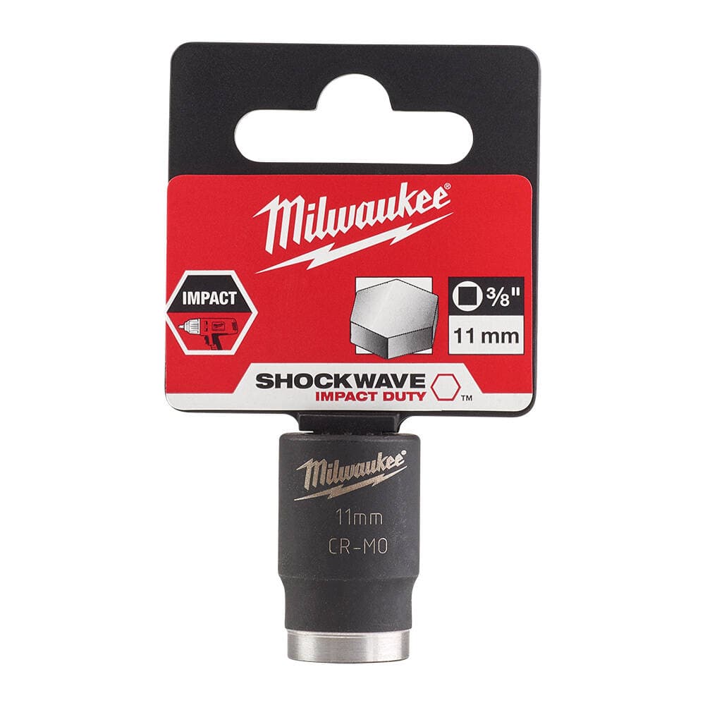 Milwaukee SHW Endüstriyel Darbeli Lokma 3/8 İnç Std 11mm-1 Adet (4932478010)