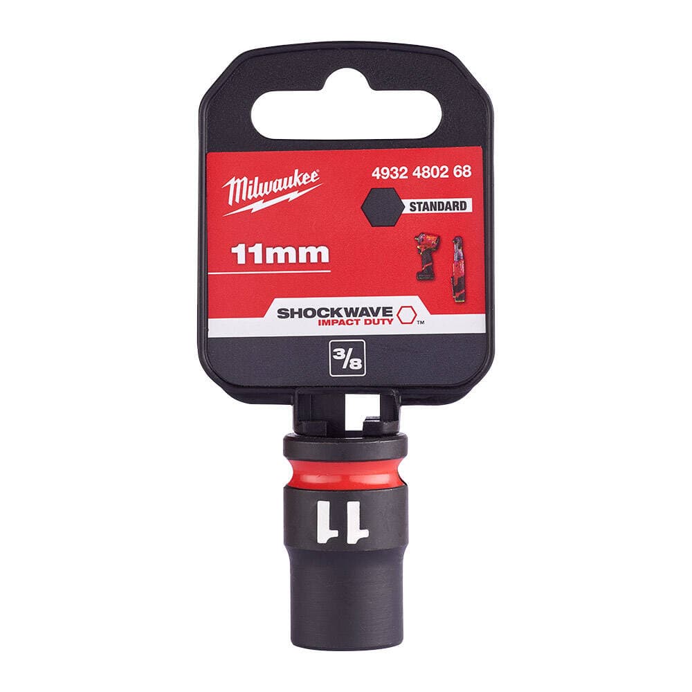 Milwaukee SHW Endüstriyel Darbeli Lokma 3/8 İnç Std 11mm-1 Adet (4932480268)