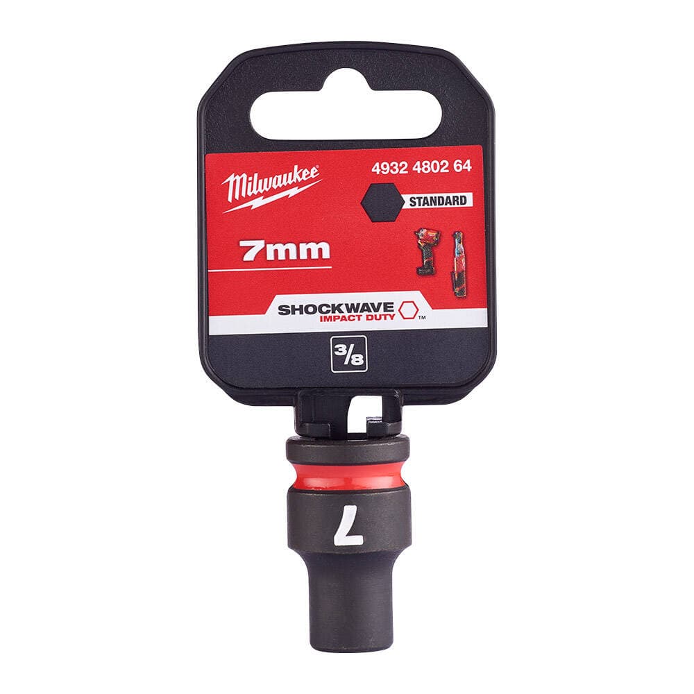 Milwaukee SHW Endüstriyel Darbeli Lokma 3/8 İnç Std 7mm-1 Adet