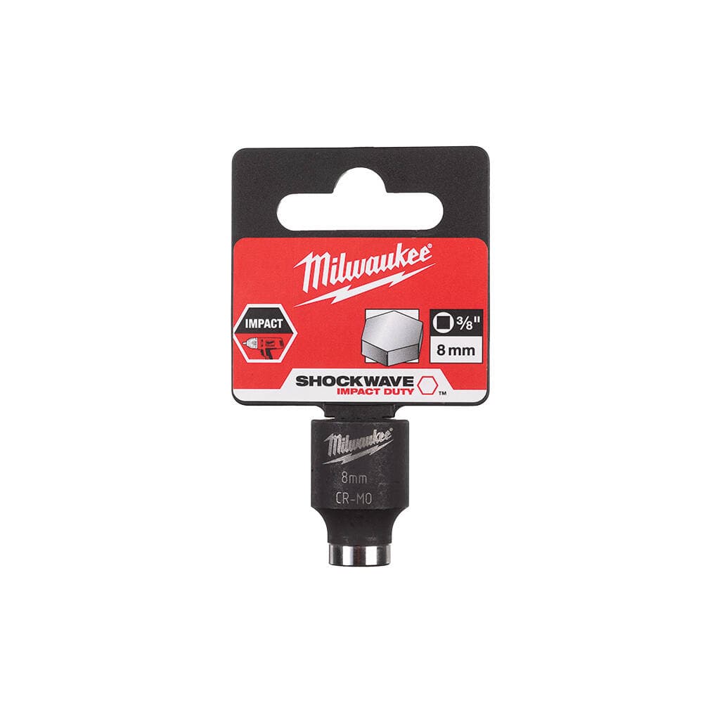 Milwaukee SHW Endüstriyel Darbeli Lokma 3/8 İnç Std 8mm-1 Adet (4932478008)