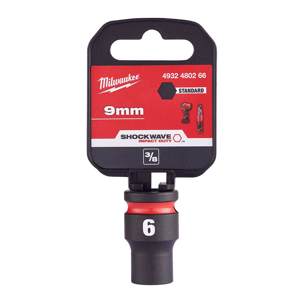 Milwaukee SHW Endüstriyel Darbeli Lokma 3/8 İnç Std 9mm-1 Adet