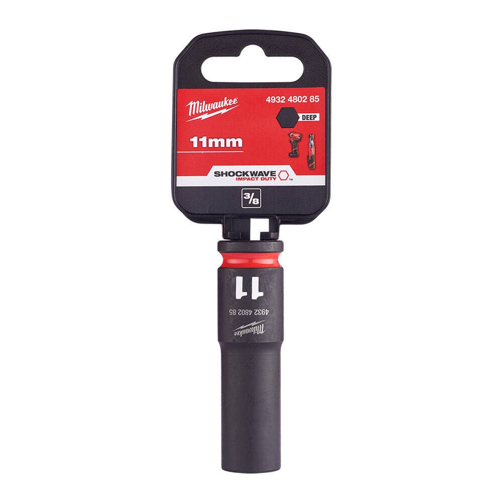 Milwaukee SHW Endüstriyel Darbeli Lokma 3/8 İnç Uzun 11mm-1 Adet (4932480285)
