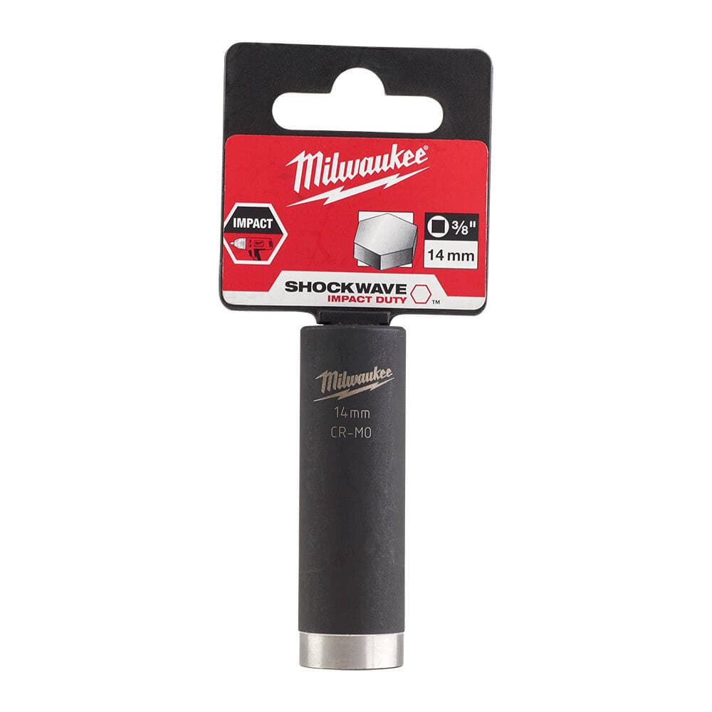 Milwaukee SHW Endüstriyel Darbeli Lokma 3/8 İnç Uzun 14mm-1 Adet (4932478026)