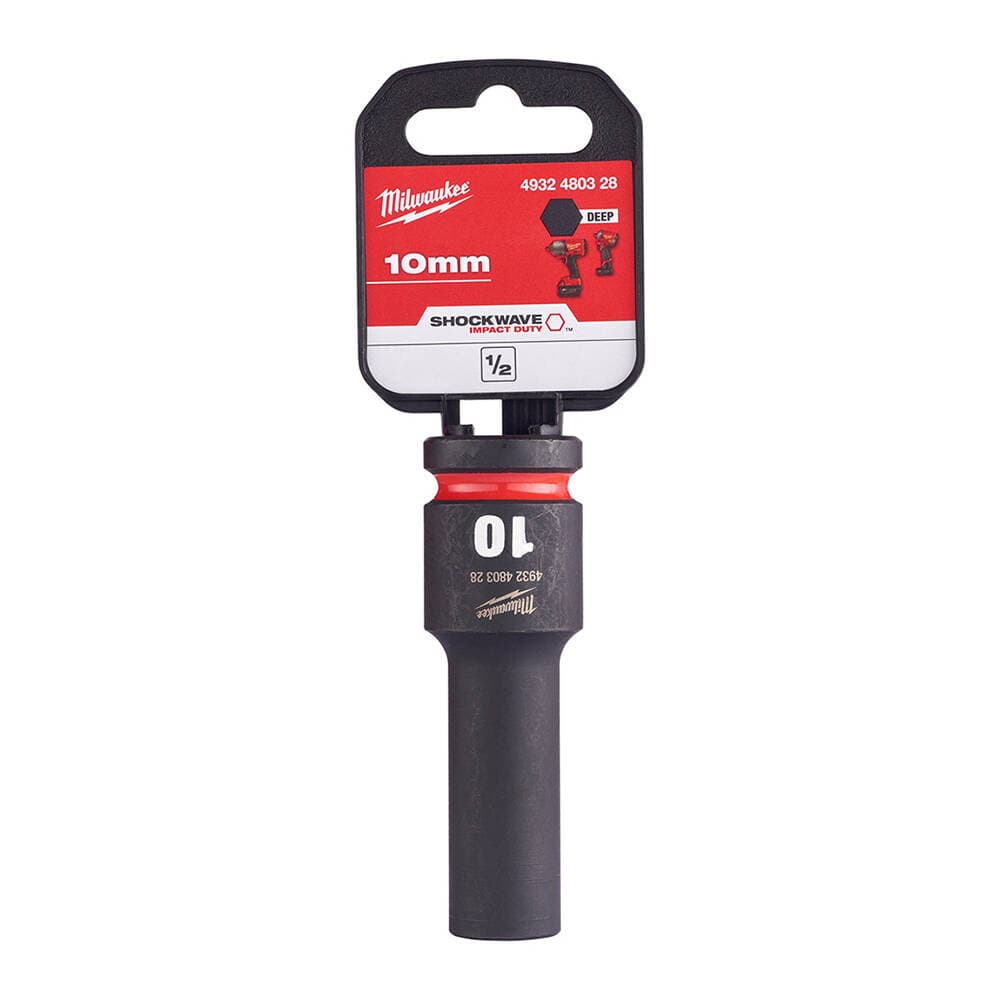 Milwaukee 1/2 SKT 10 mm P1M Darbeli SHW Endüstriyel Lokma