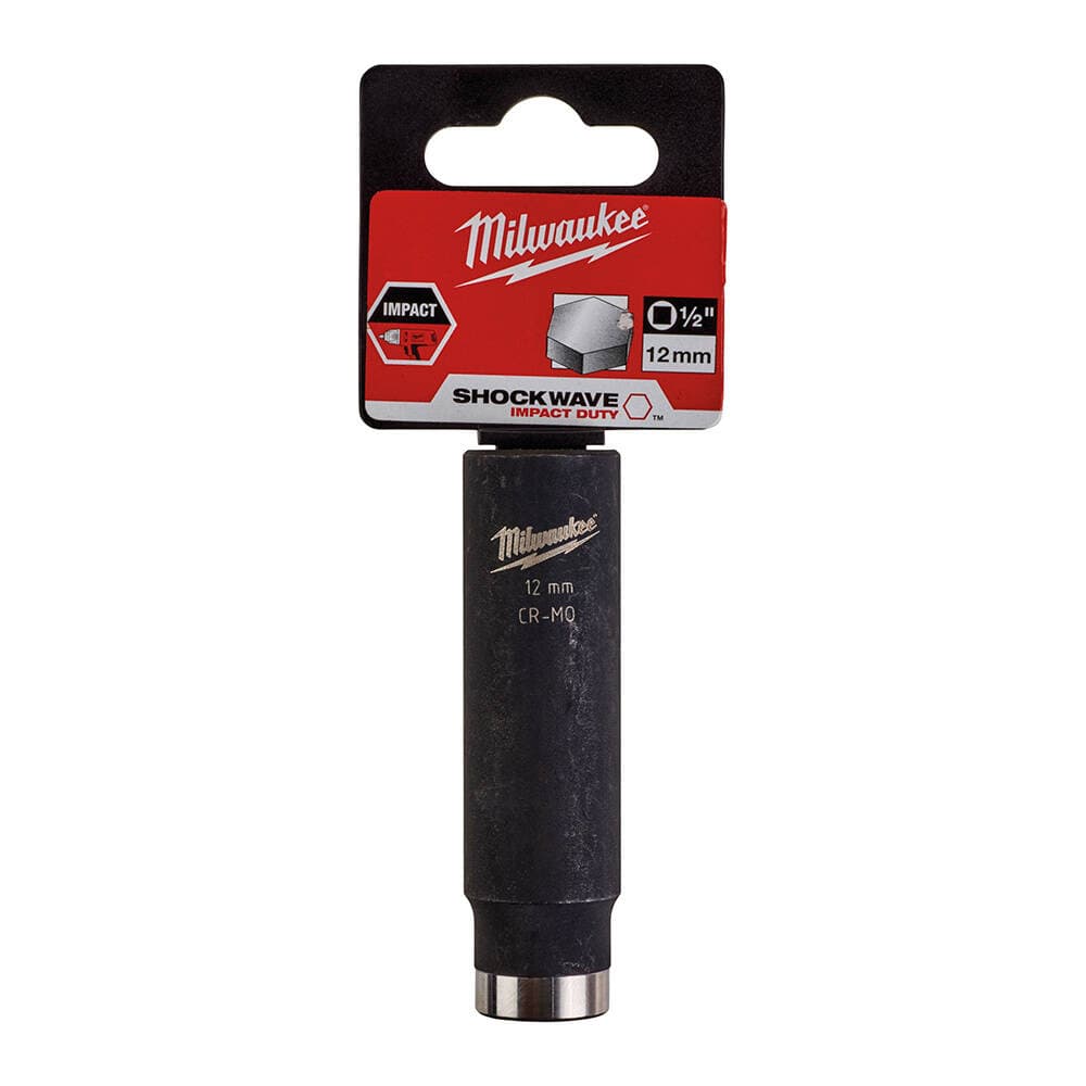 Milwaukee 1/2 SKT 12 mm P1M Darbeli SHW Endüstriyel Lokma