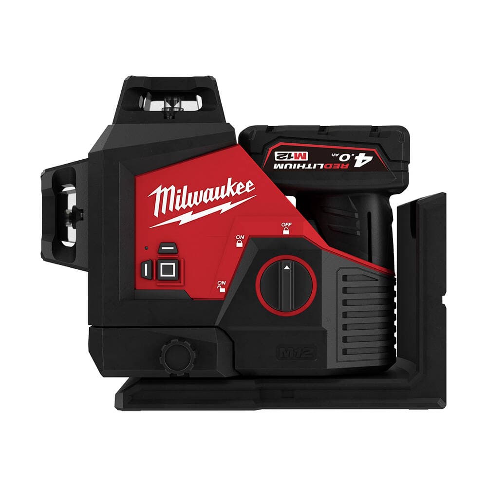Milwaukee M123PL-401C M12 3 Çizgili Lazer Metre
