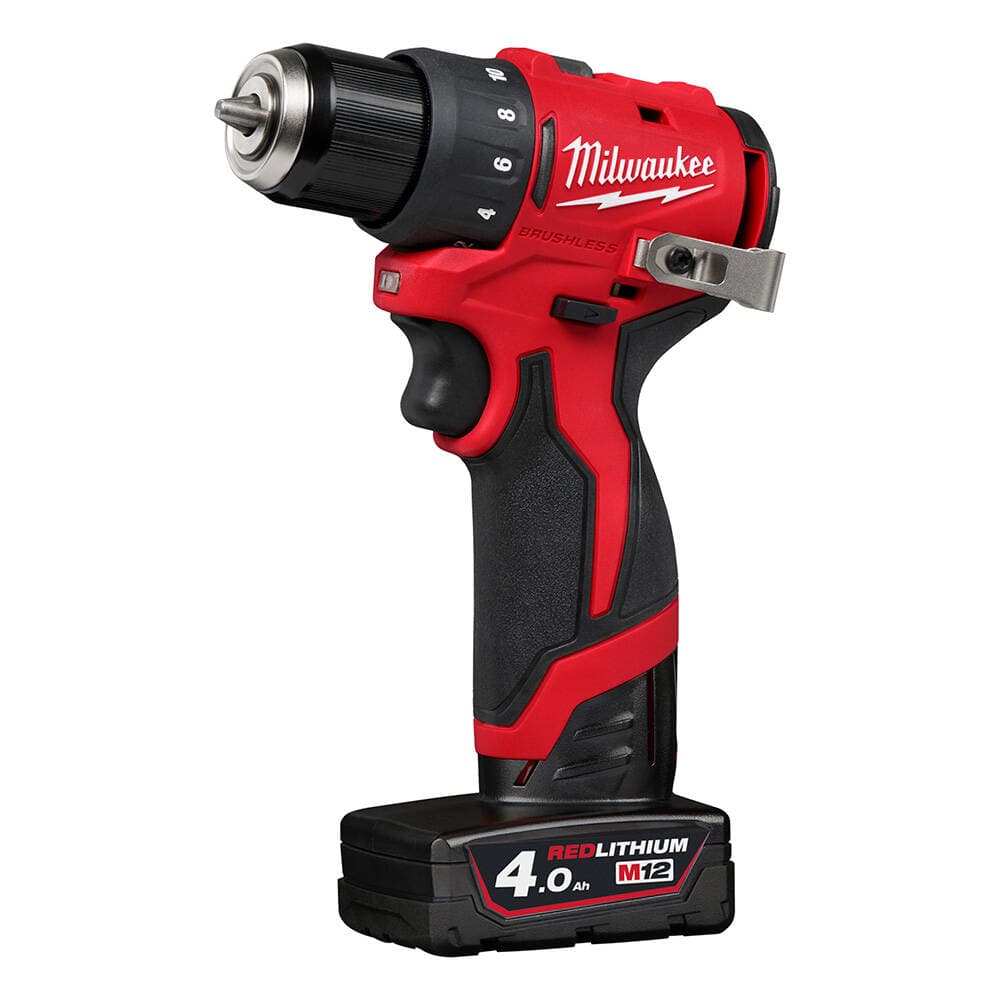 Milwaukee M12 BLDDRC-402C Kömürsüz Akülü Matkap