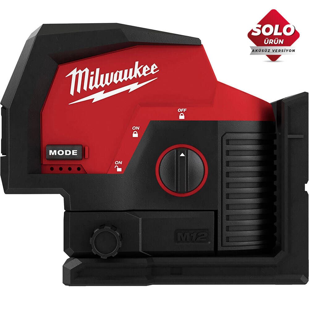 Milwaukee M12 CLLP-0C M12 Çapraz / 2 Çizgili Lazer Metre