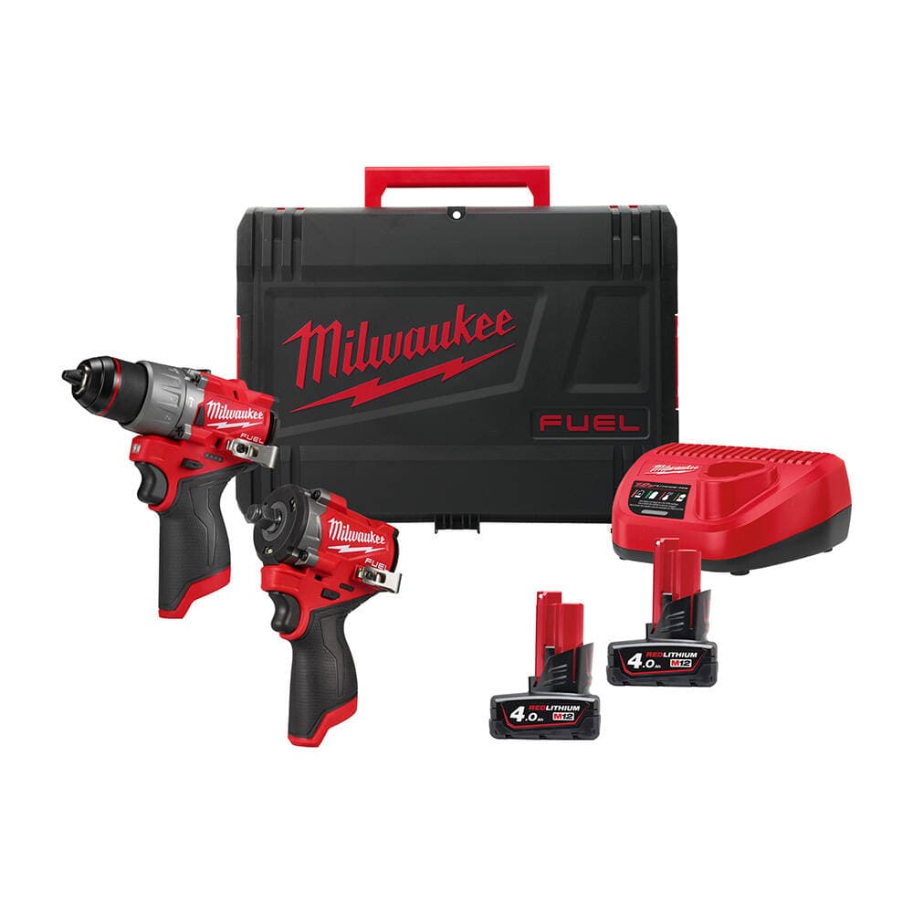 Milwaukee M12 FPP2X2-402X - 2’li Set (FPD2-FCIWF12G3)