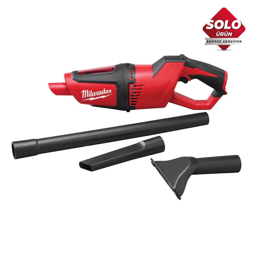 Milwaukee M12 HV-0 Akülü El Süpürgesi