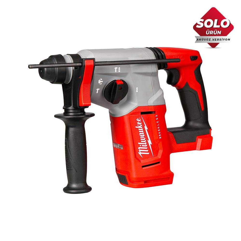 Milwaukee M18 BLH-0 26 mm Kömürsüz Motor SDS-Plus Kırıcı Delici