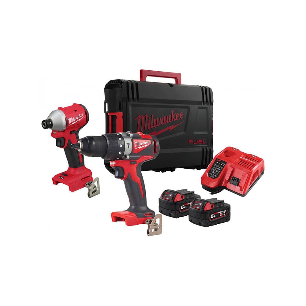 Milwaukee M18 BLPP2A3-502X 2'li Akülü Set (BLPD2-BLIDR)