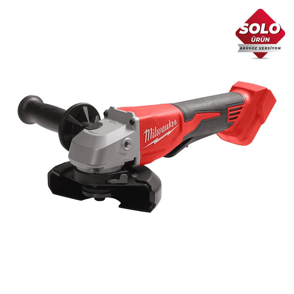 Milwaukee M18 BLSAG125XPD-0 Alttan Tetikli Akülü Taşlama