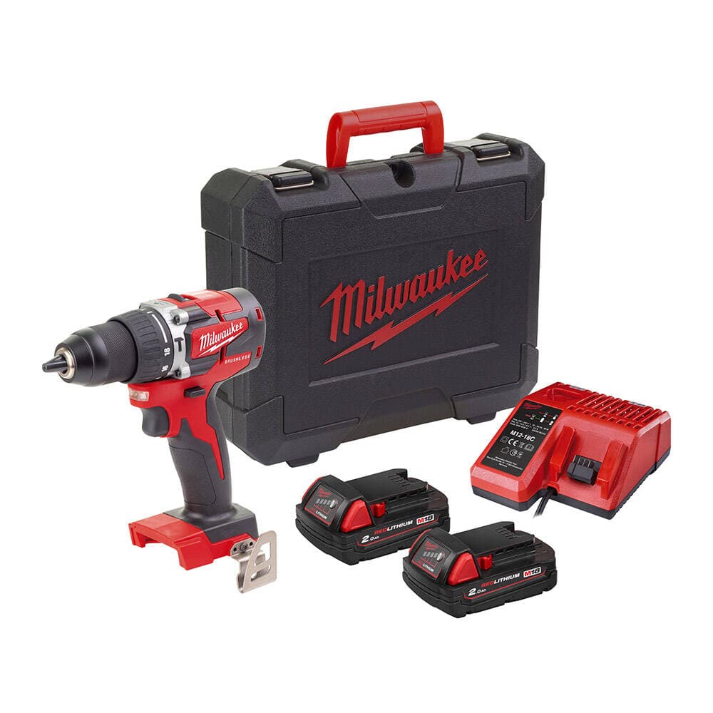 Milwaukee M18 CBLPD-202C Akülü Darbeli Matkap & Vidalama