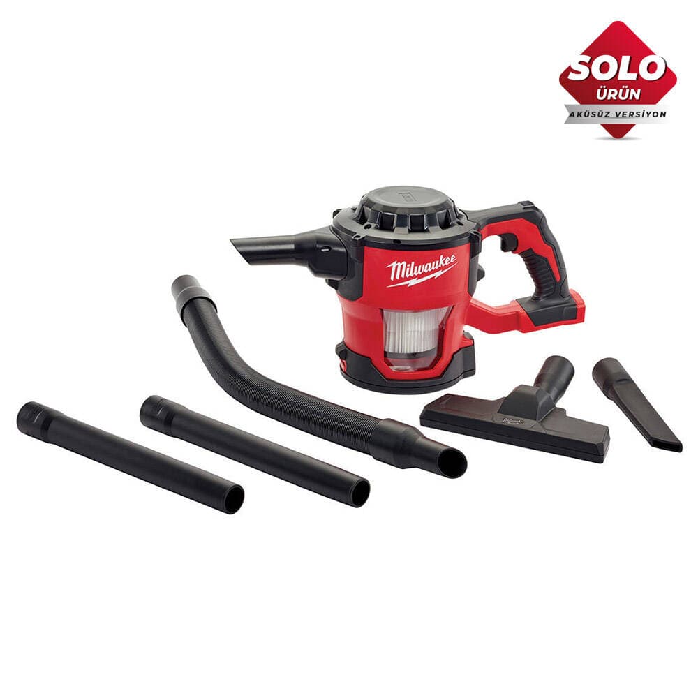 Milwaukee M18 CV-0 Akülü Kompakt Süpürge