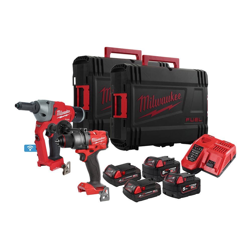 Milwaukee M18 FPP2G3-524XEU Akülü Set (M18 ONEFPRT-M18 FDD3)