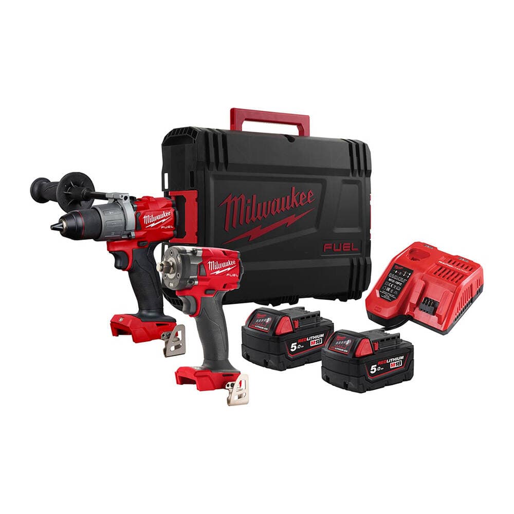 Milwaukee M18 FPP2T2-502X M18FPD2 - M18FIW2F12 Akülü Set