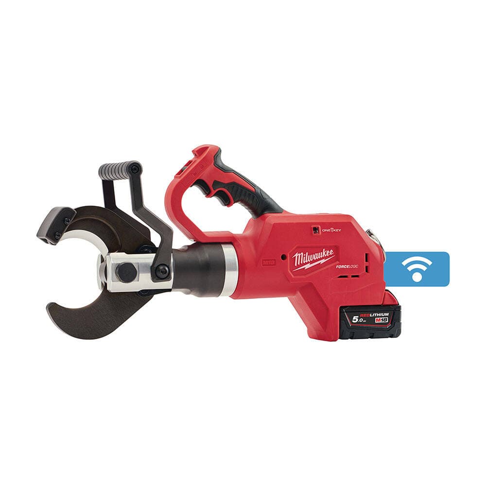 Milwaukee M18 HCC75-502C One-Key Akülü Hidrolik Yer Altı Kablo Kesici