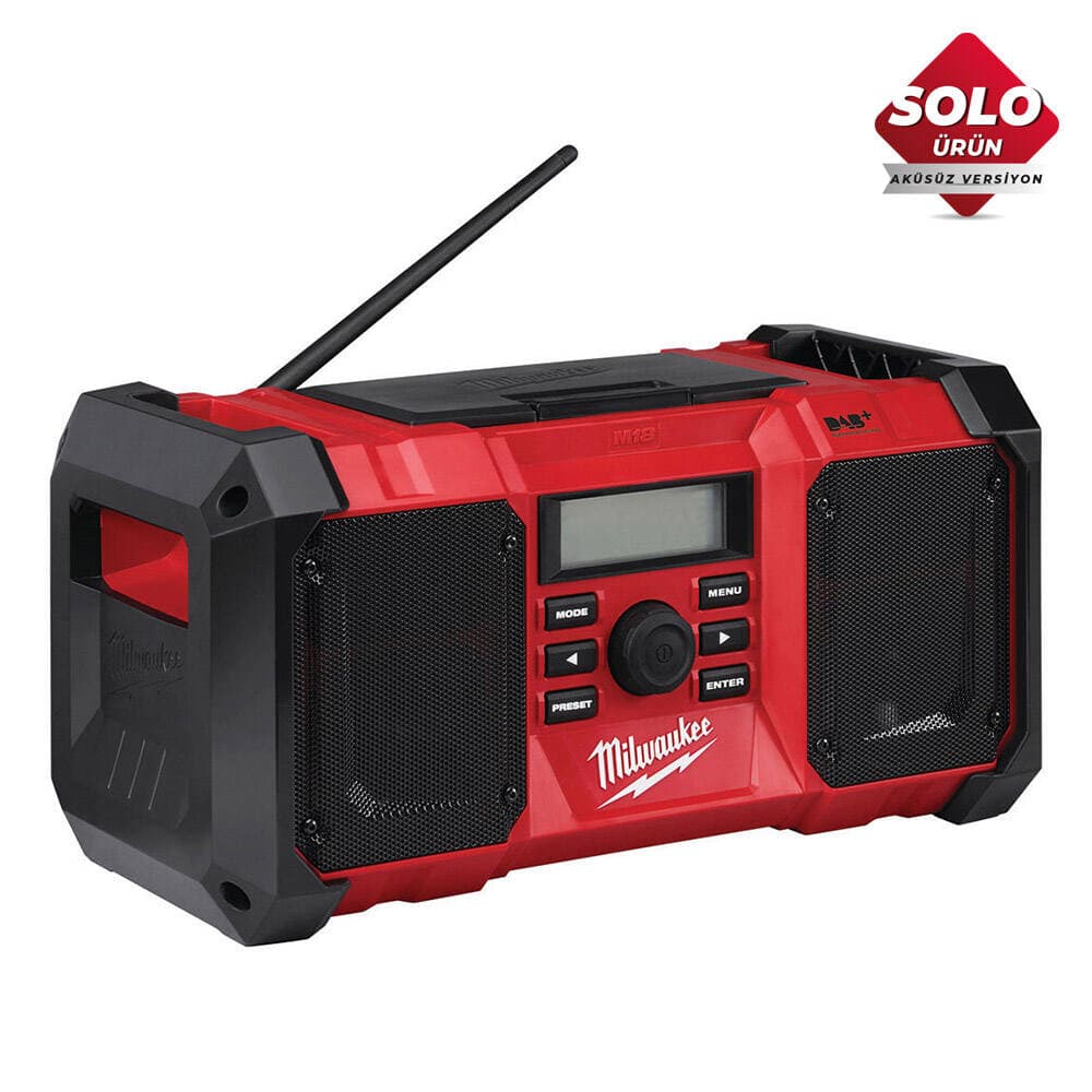 Milwaukee M18 JSRDAB+-0 Şantiye Tip Radyo