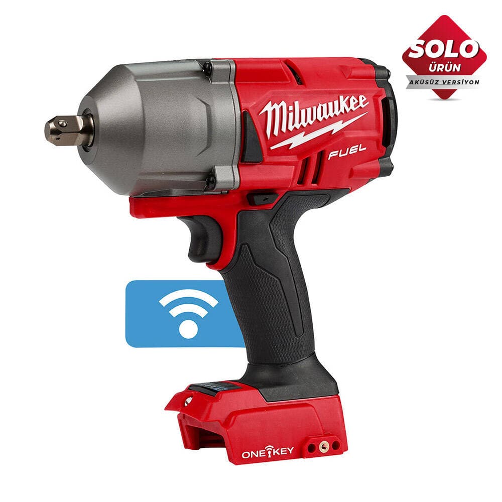 Milwaukee M18 ONEFHIWP12-0X One-Key Akülü Yüksek Torklu Darbeli Somun Sıkma ½” (Pimli)