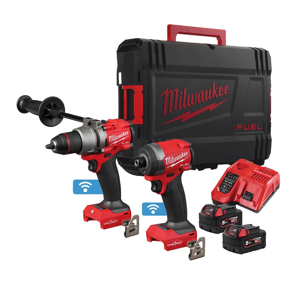 Milwaukee M18 ONEPP2A3-502X 2'li Akülü Set (ONEPD3-ONEID3)