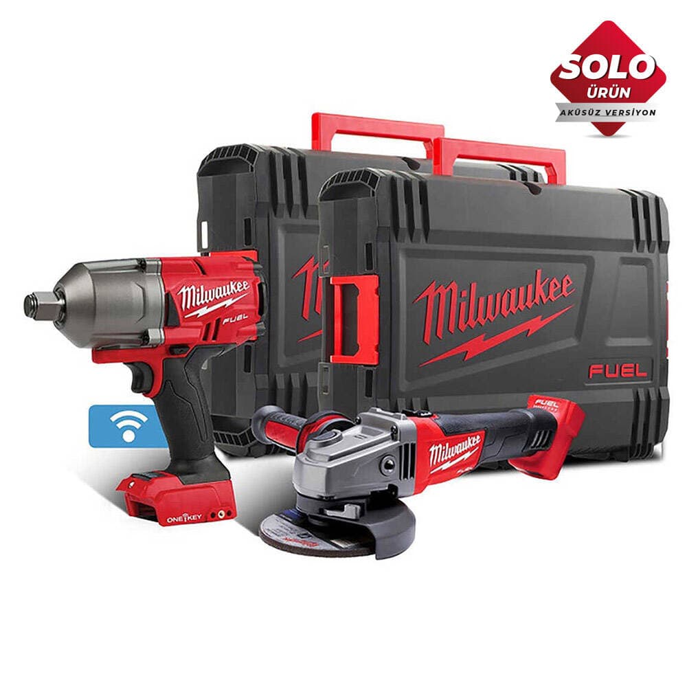 Milwaukee M18 ONEPP2X-0X Akülü Set