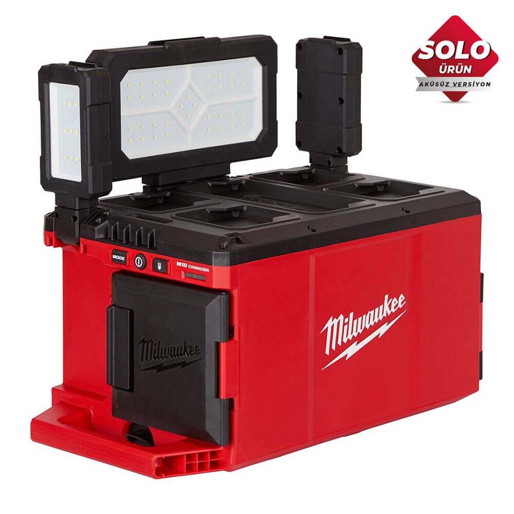 Milwaukee M18 POALC-0 Packout Uyumlu Akülü Alan Lambası