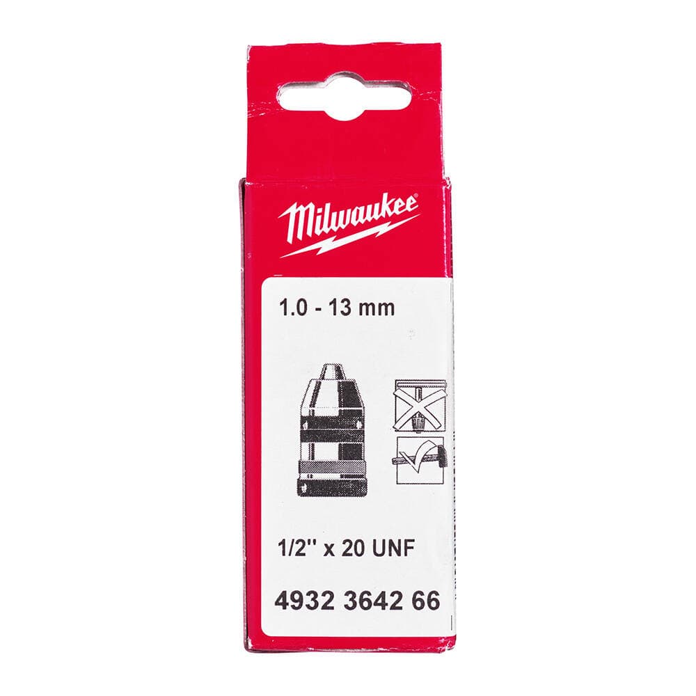 Milwaukee 1.0-13 mm 1/2 Ağır Hizmet Supra Mandren