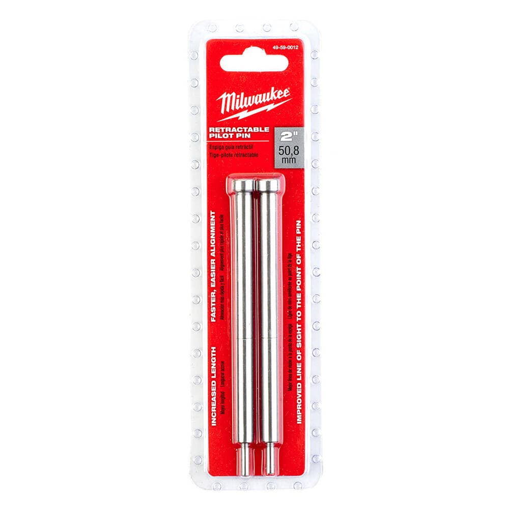 Milwaukee Manyetik Matkap Merkezleme Pimi 50 mm - 2'li