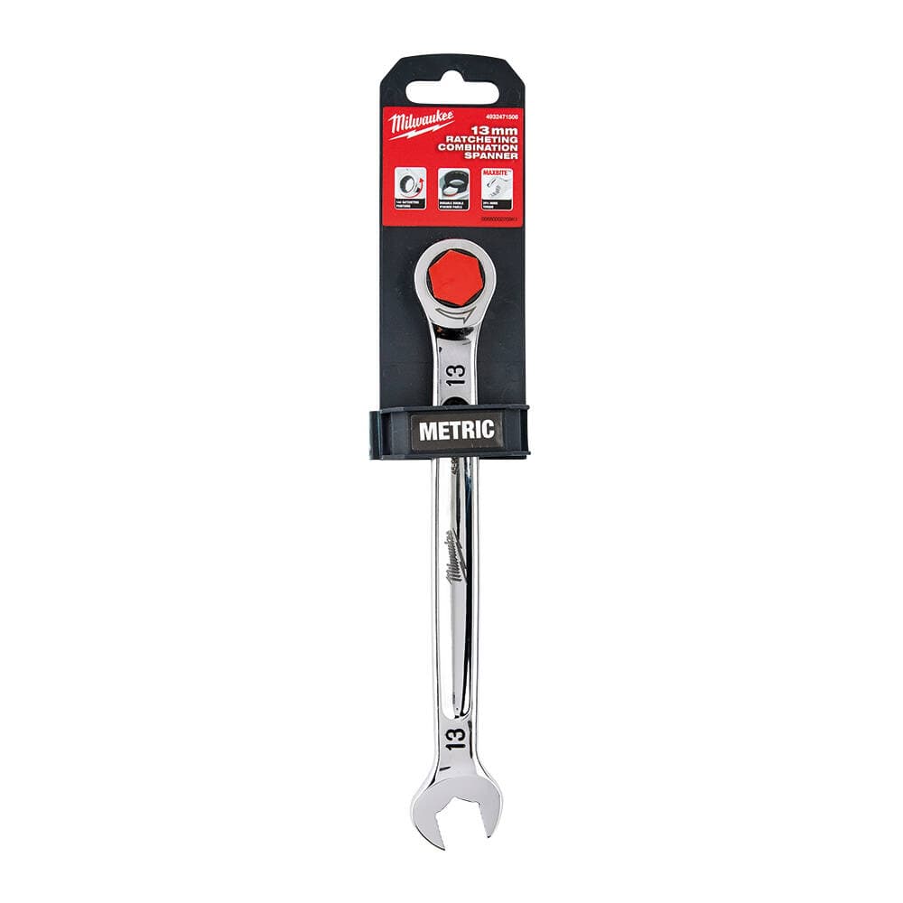 Milwaukee Maxbite Cırcır Kombine Anahtar 13 mm