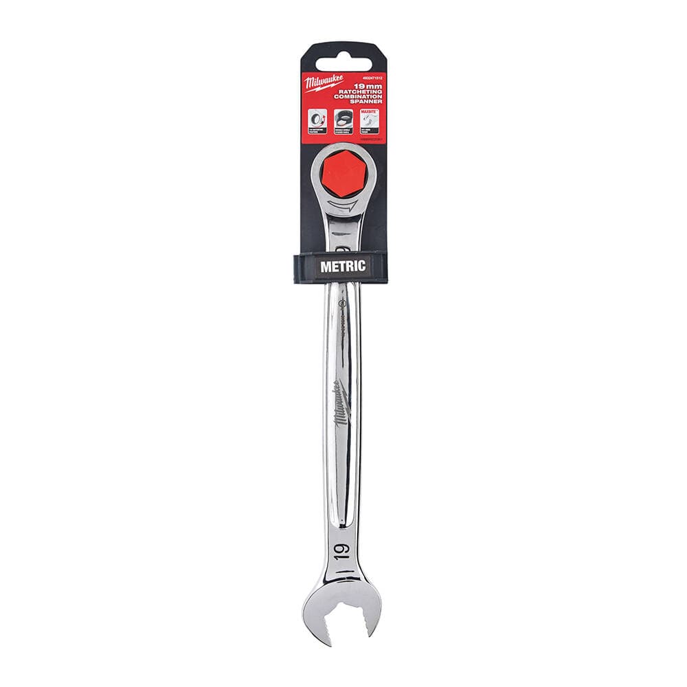 Milwaukee 19 mm Maxbite Cırcır Kombine Anahtar